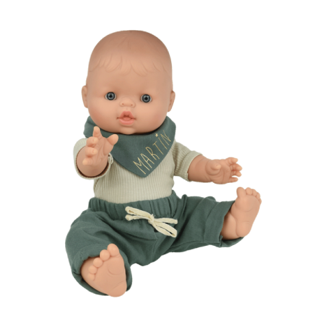muñeca minikane con pañuelo personalizado regalo niño personalizado