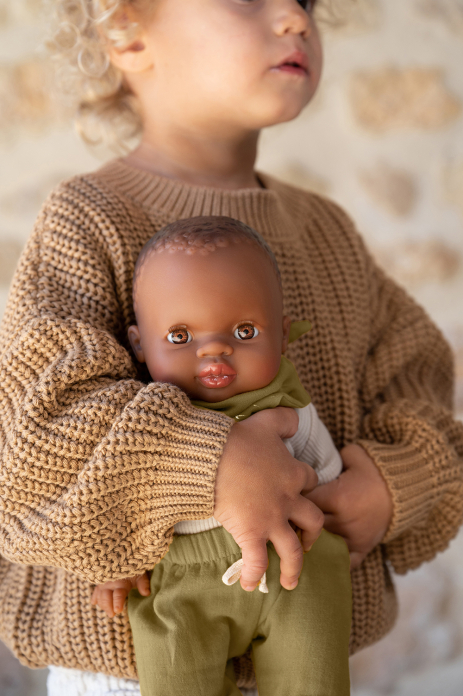 muñeca minikane con pañuelo personalizado regalo niño personalizado