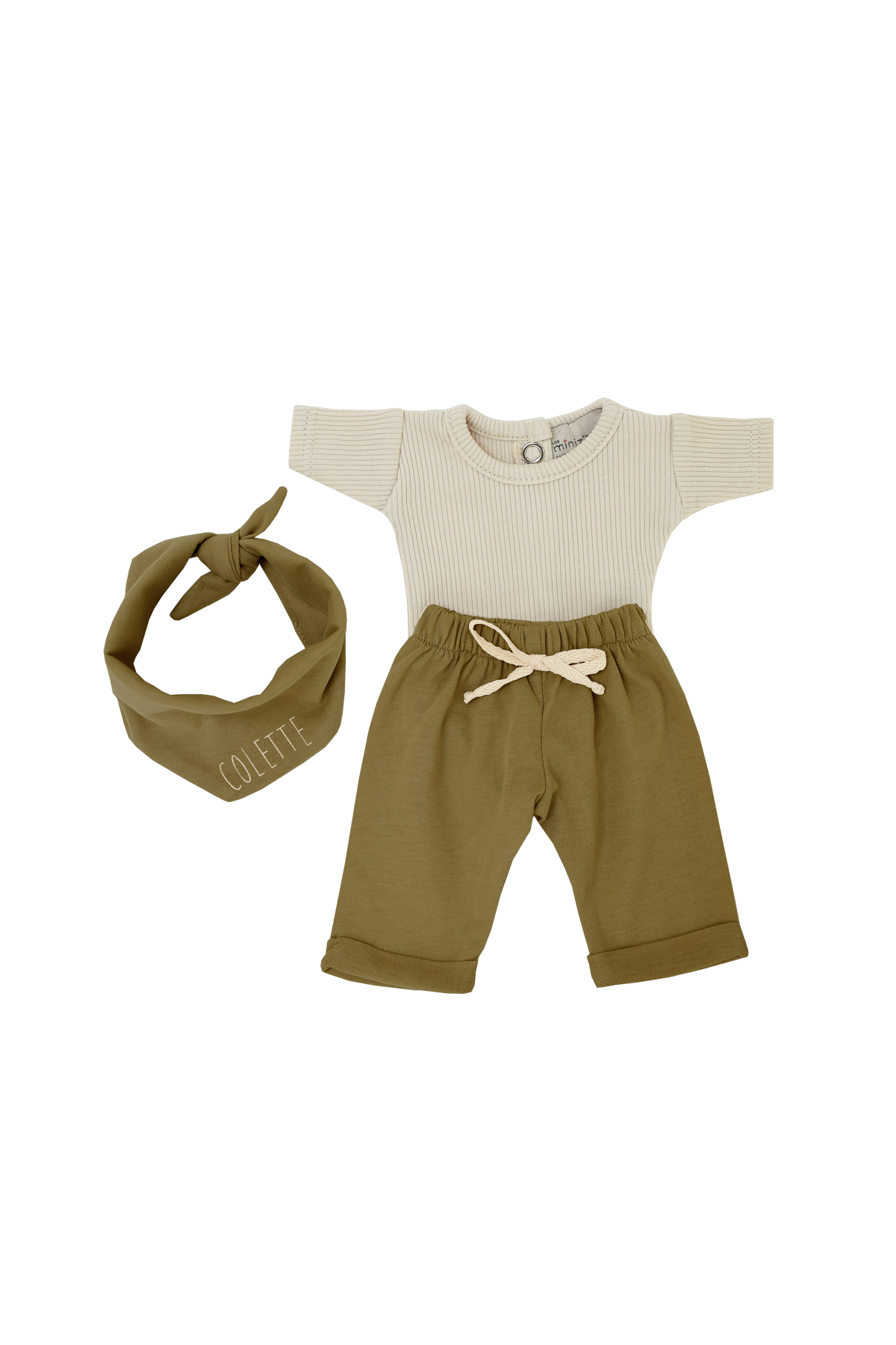 conjunto pijama personalizado para muñeca bebé