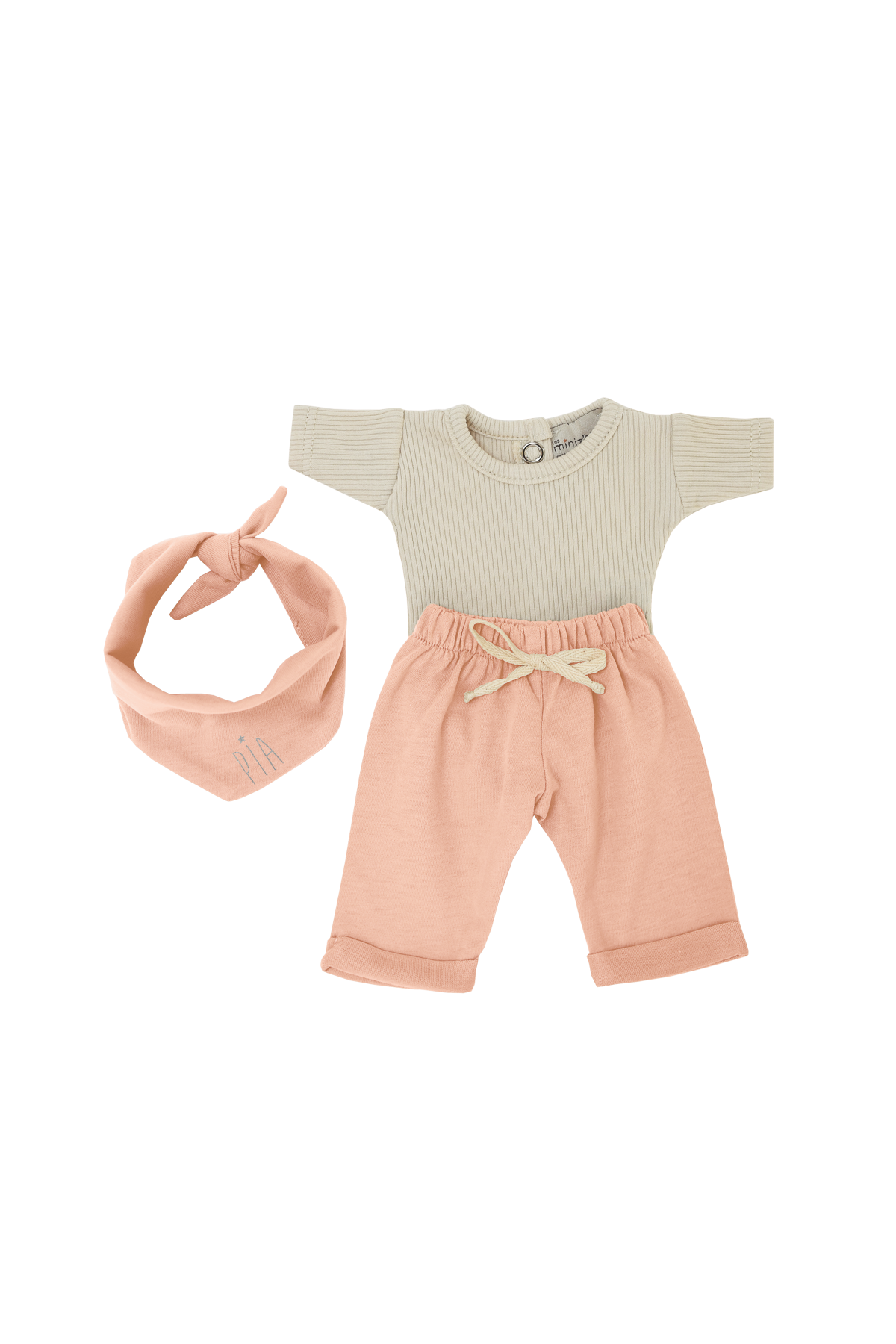 personalized pajama outfit for baby doll