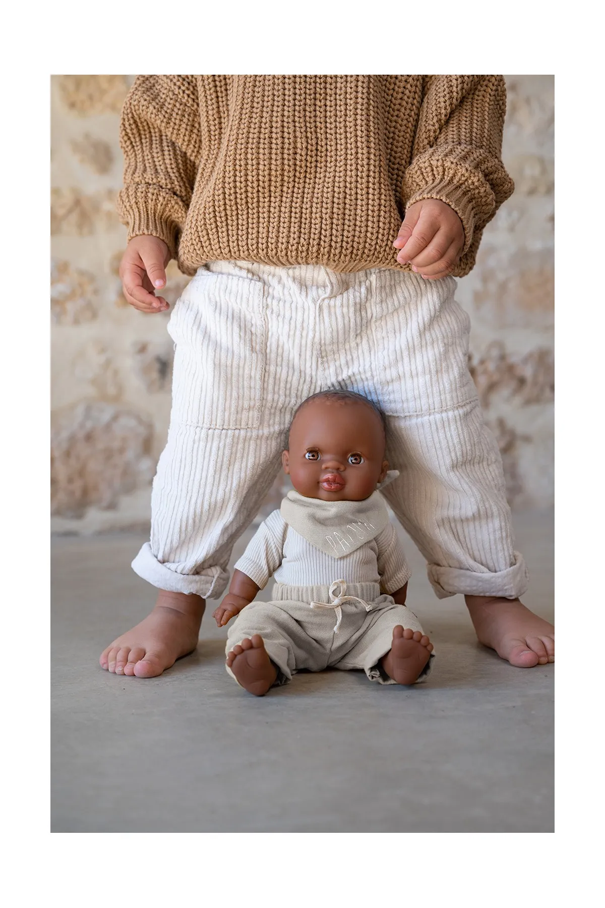 personalized pajama outfit for baby doll