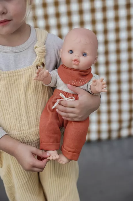 personalized pajama outfit for baby doll