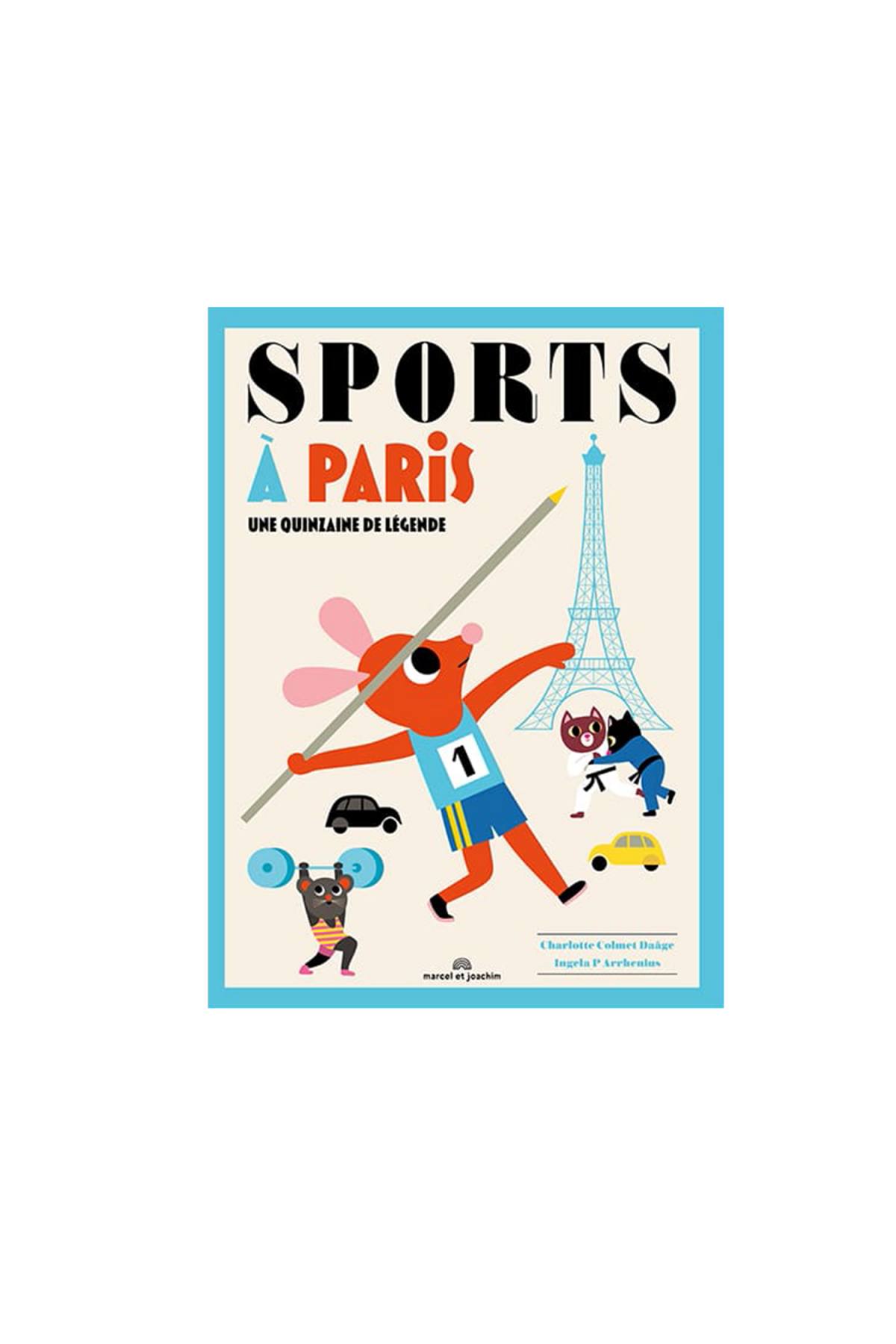 libro infantil deportes en parís - JO