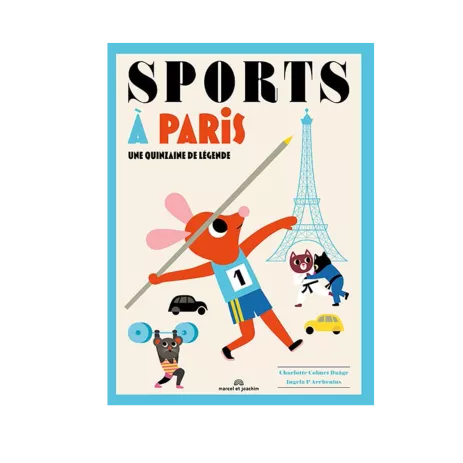 libro infantil deportes en parís - JO