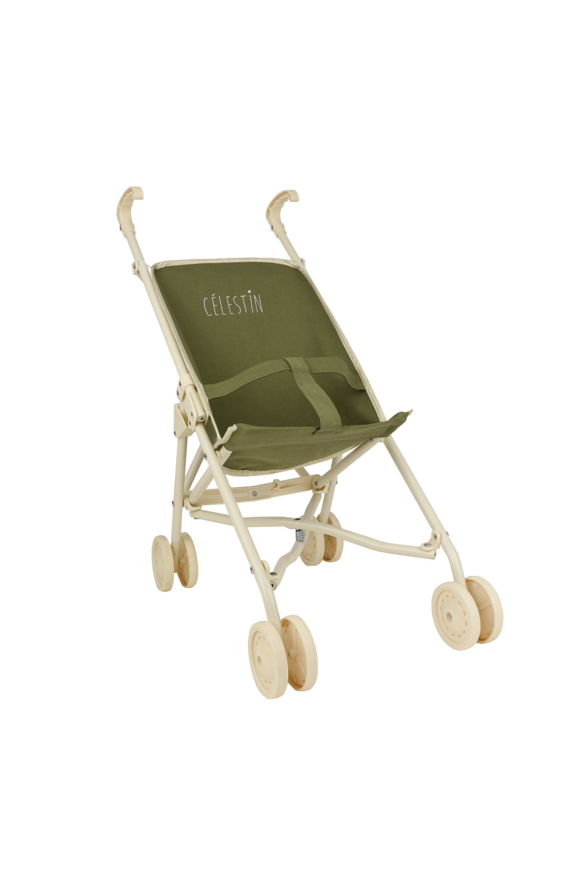 cochecito de niño liso y personalizado para muñeca bebé