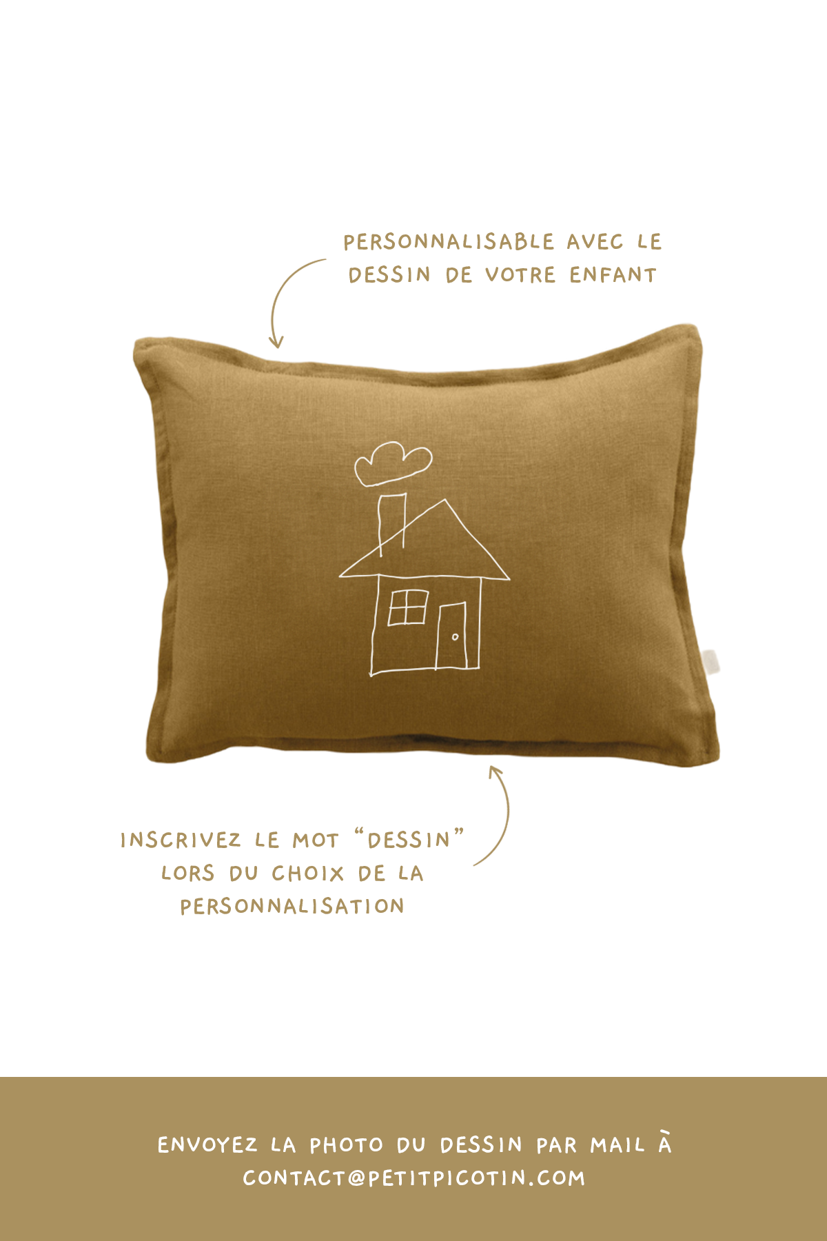 bonito cojín liso rectangular de lino para personalizar - decoración salón habitación