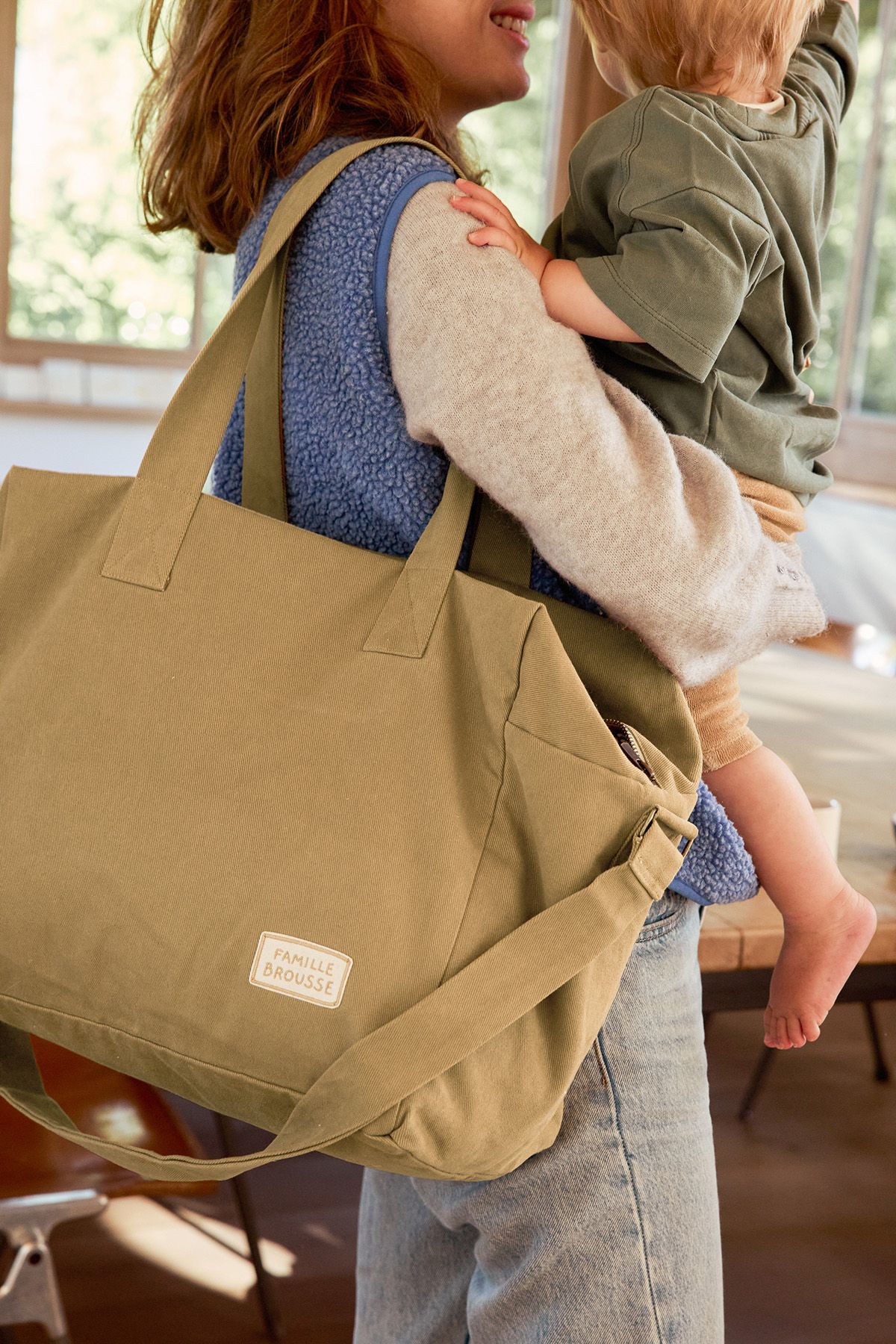 gran bolsa de pañales personalizada para bebé