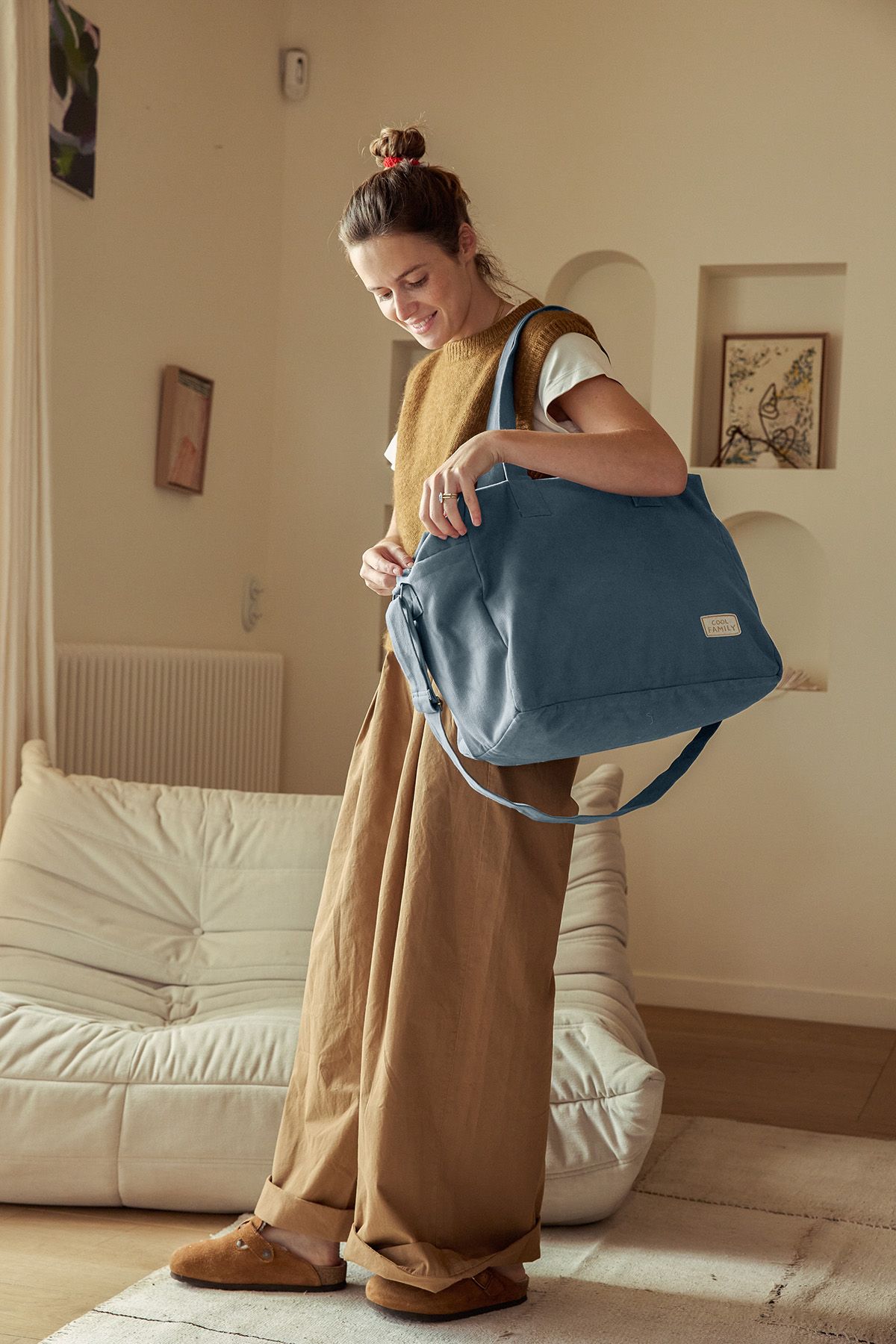 gran bolsa de pañales personalizada para bebé