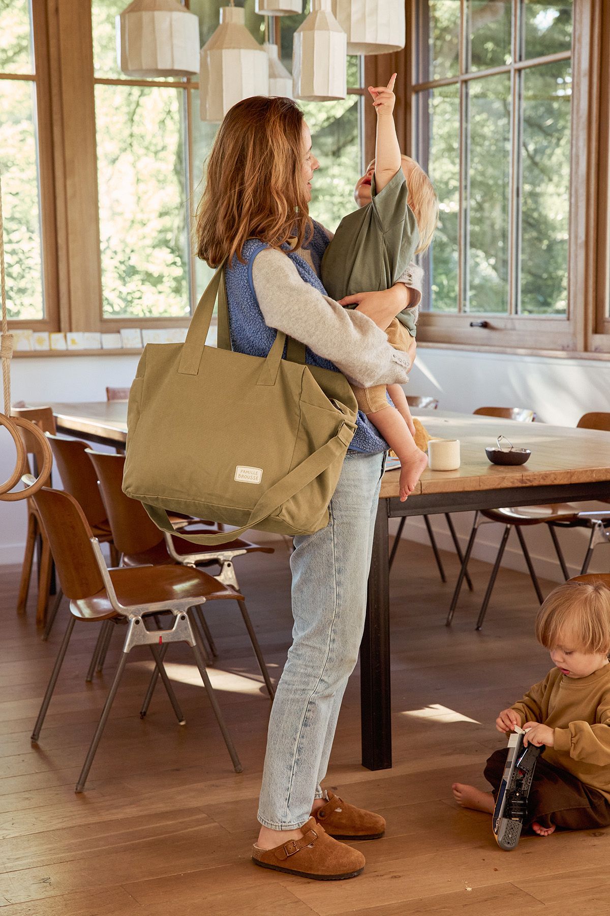 bolsa de fin de semana personalizada para niño y padre