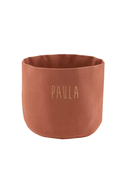 cesta de almacenamiento de algodón grueso personalizable