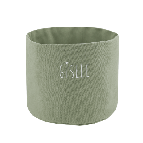 cesta de almacenamiento de algodón grueso personalizable