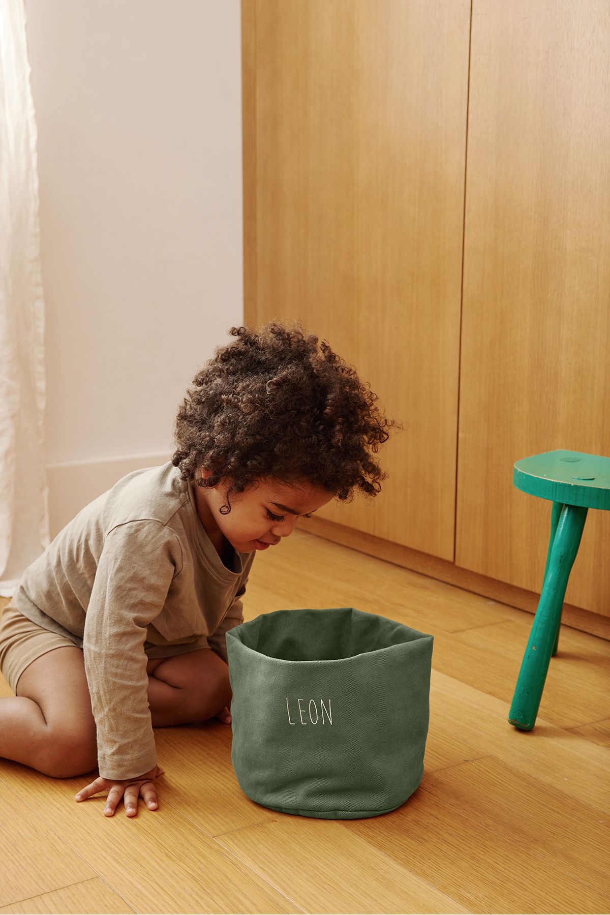 customizable thick cotton storage basket