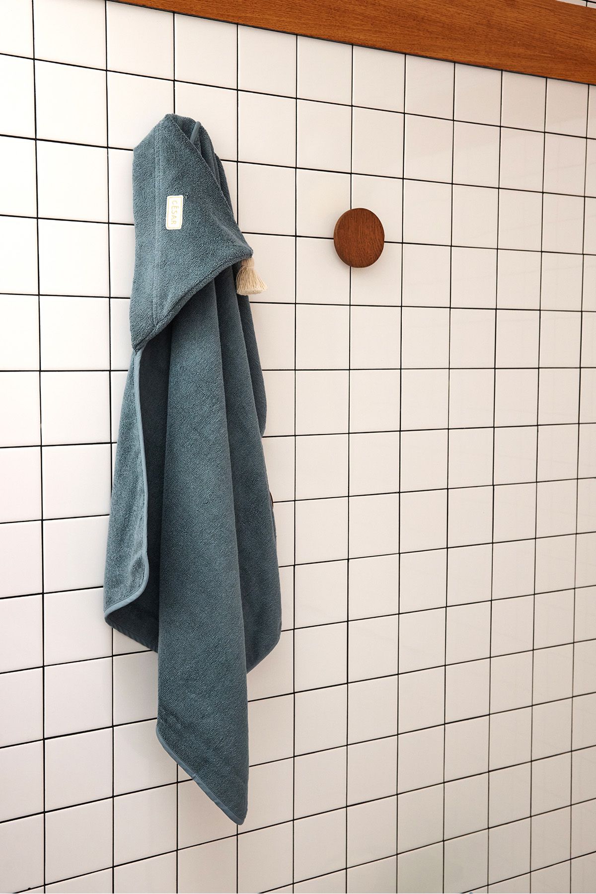 capa de baño de esponja personalizada para bebé