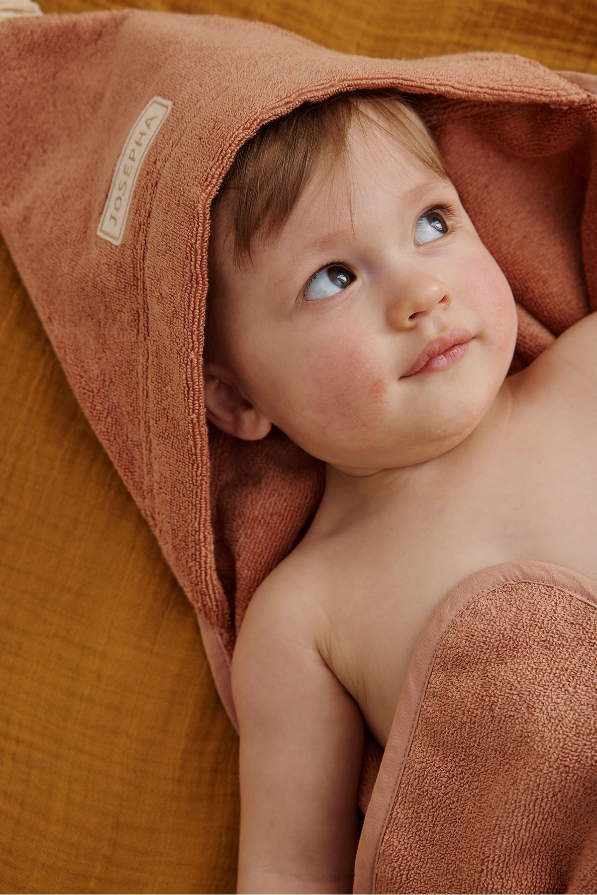 capa de baño de esponja personalizada para bebé