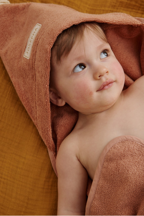 capa de baño de esponja personalizada para bebé