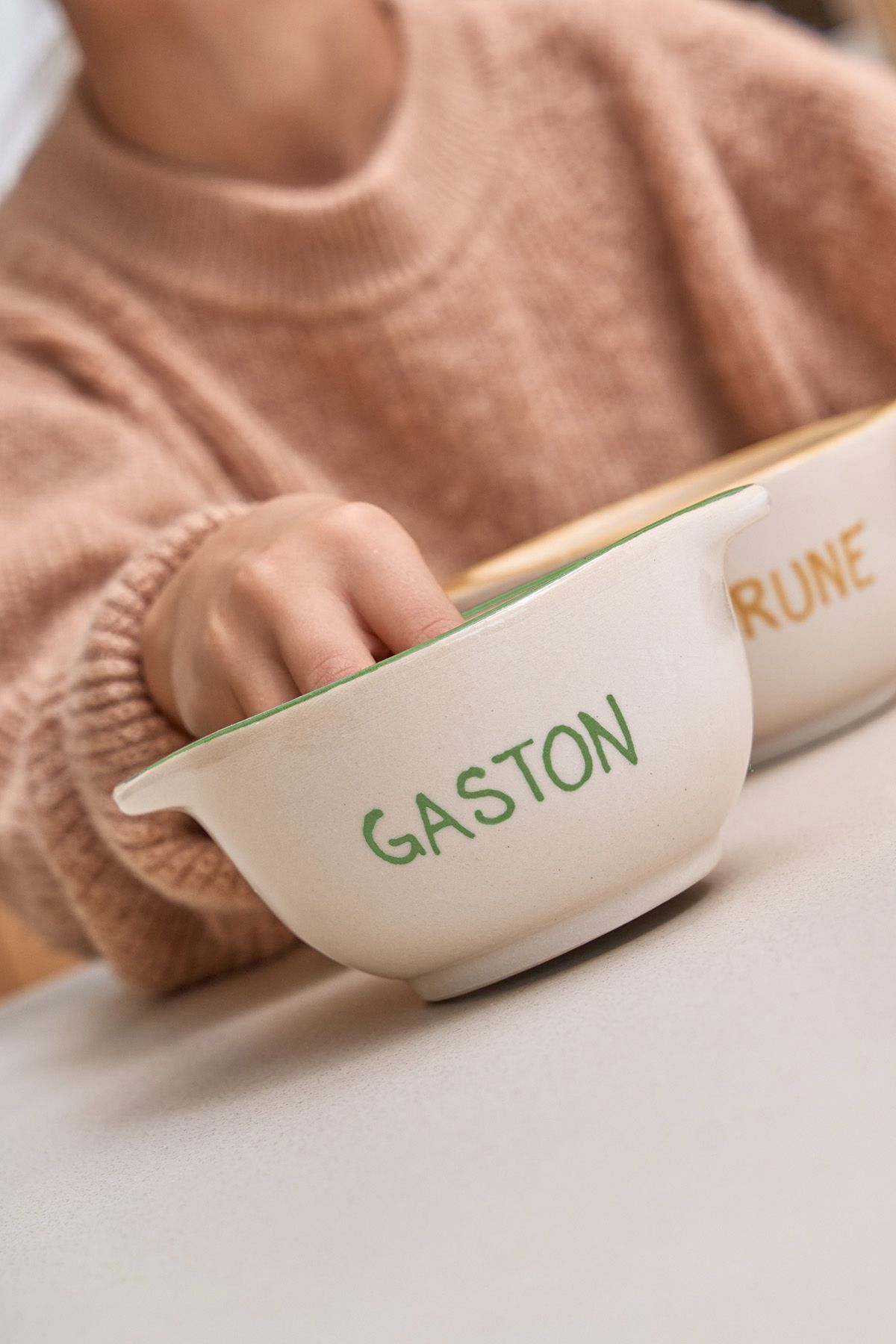 bonito bol maison roussot personalizado para toda la familia