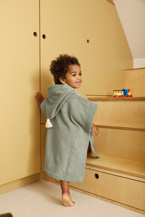 poncho infantil personalizado en esponja absorbente