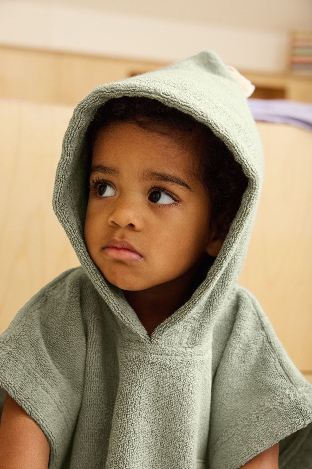 poncho infantil personalizado en esponja absorbente