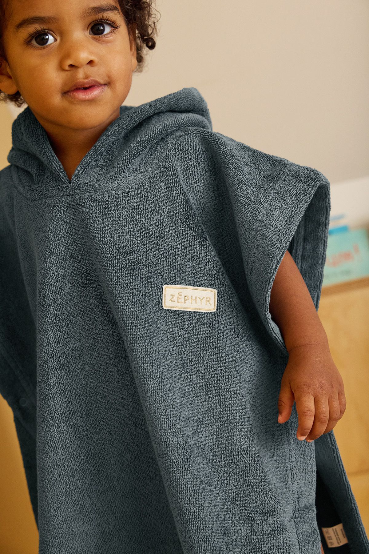 poncho infantil personalizado en esponja absorbente