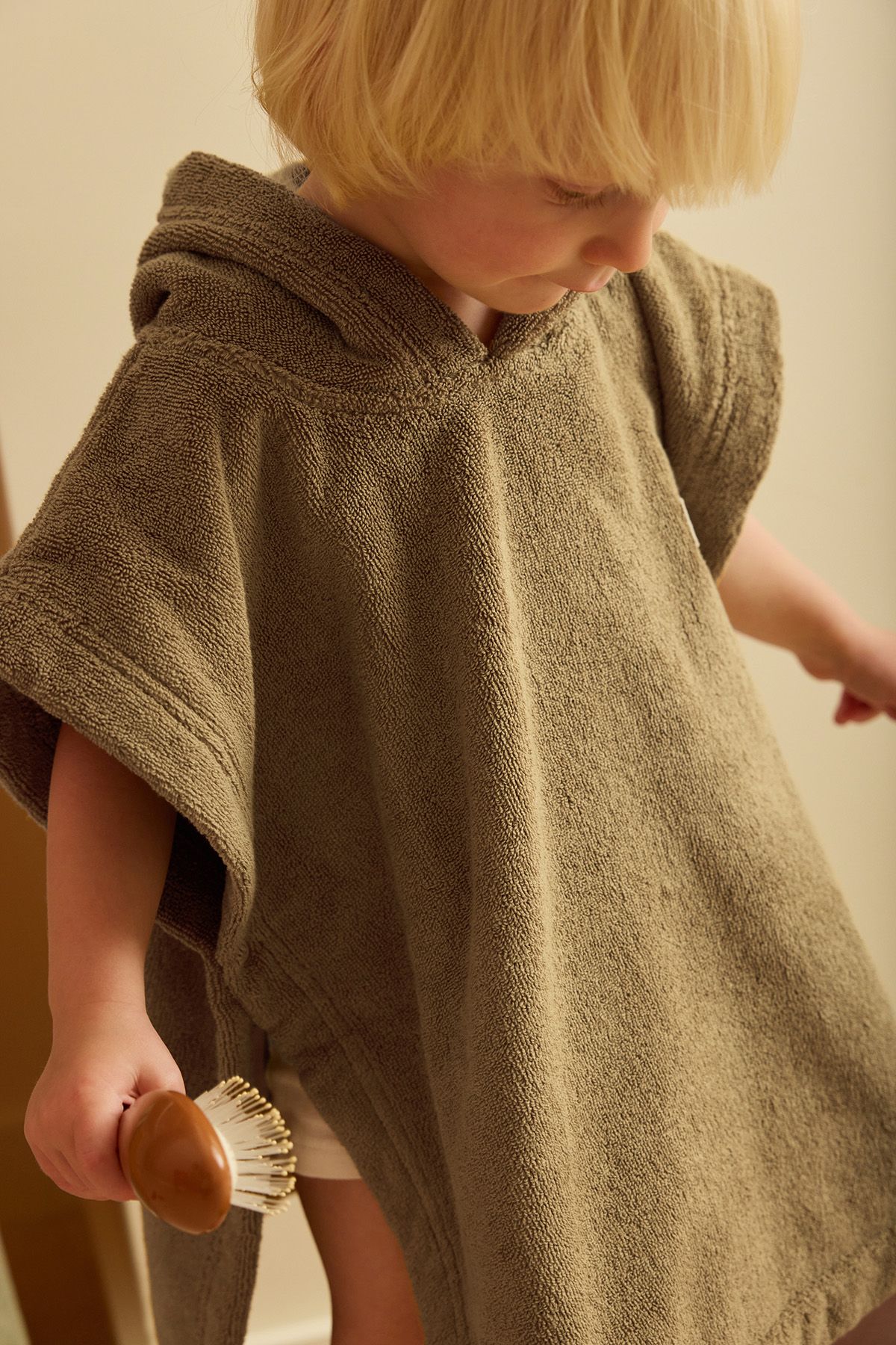 poncho infantil personalizado en esponja absorbente