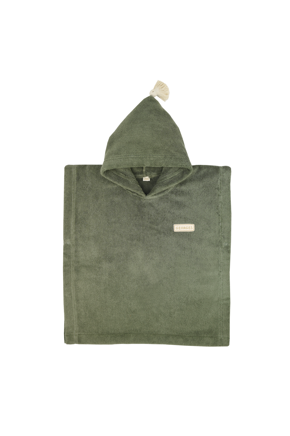 poncho infantil personalizado en esponja absorbente