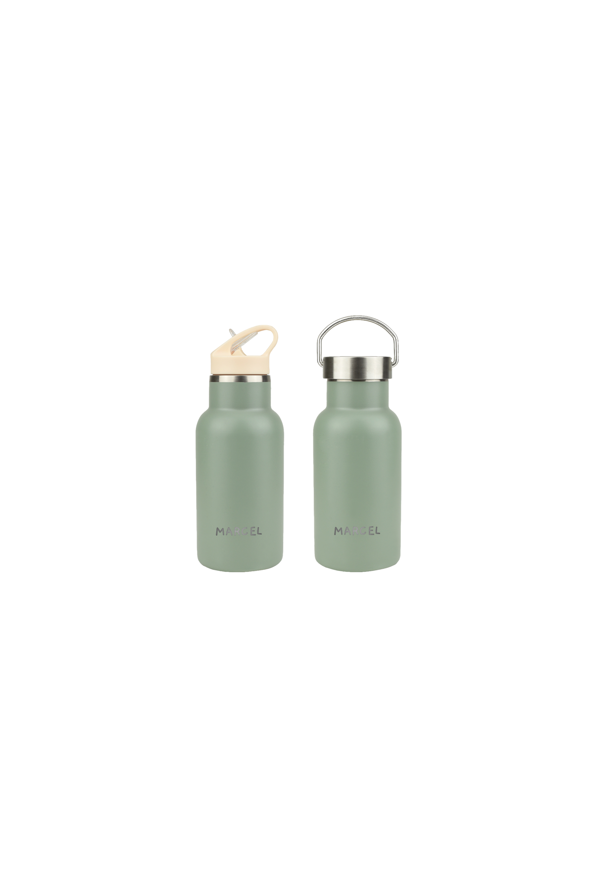 stainless steel water bottle for children - plain and customizable