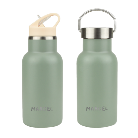 cantimplora de agua de acero inoxidable para niños - lisa y personalizable