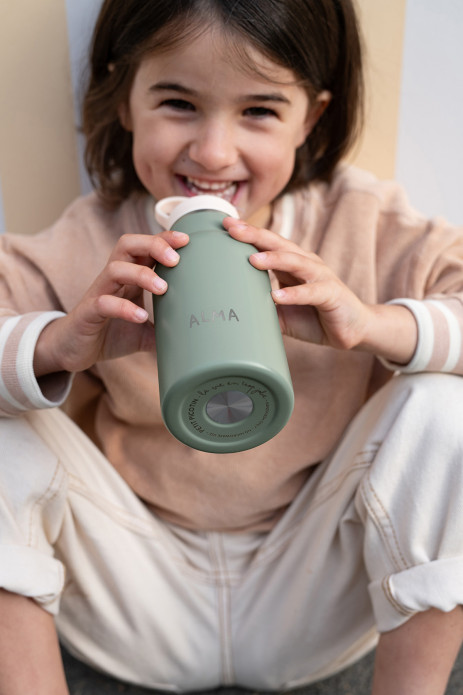 stainless steel water bottle for children - plain and customizable