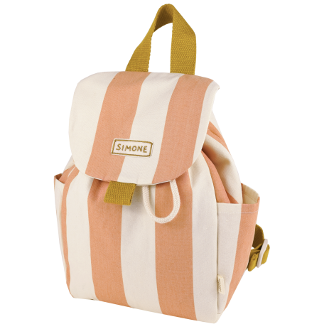 mochila a rayas personalizable para niño