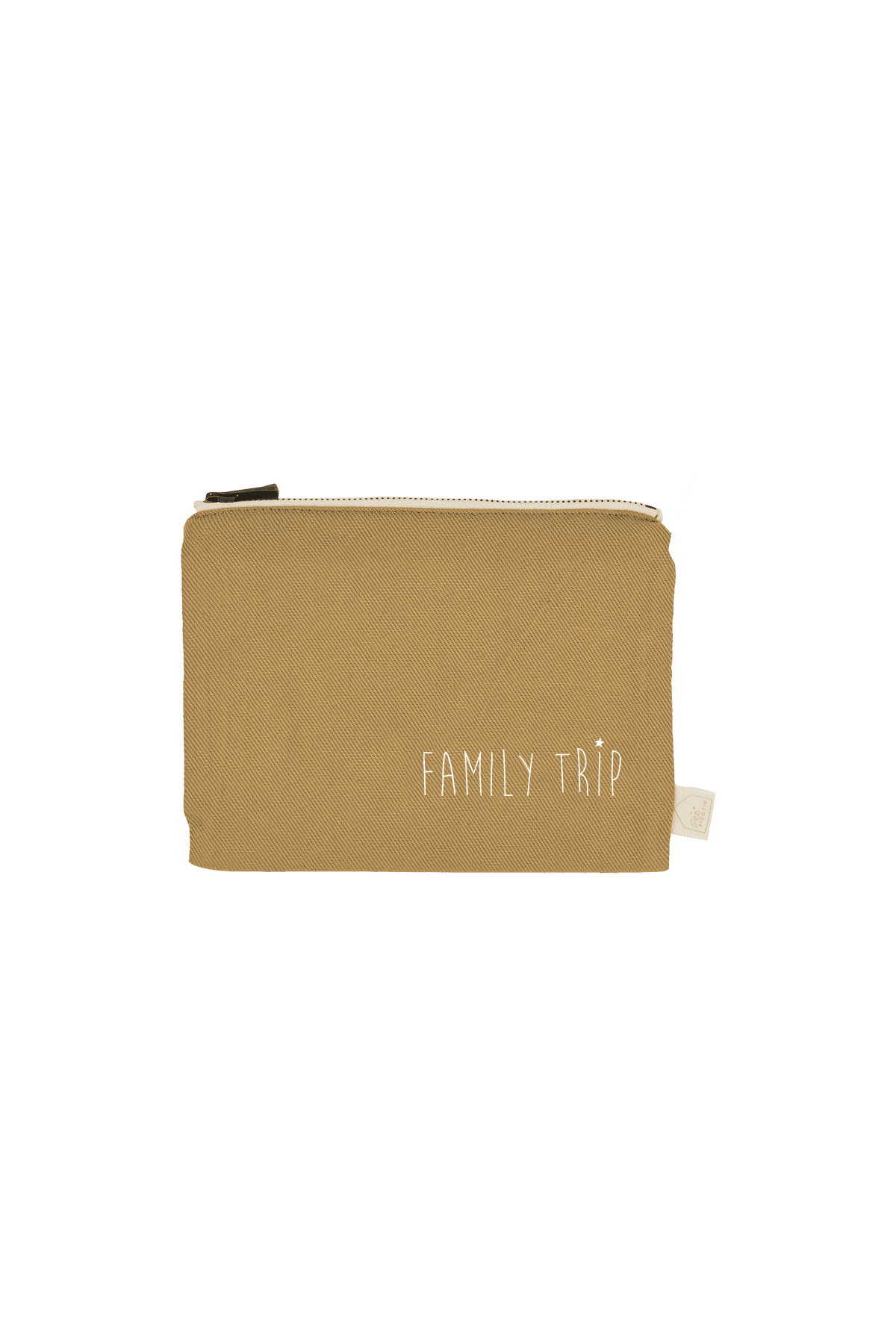 bolsillo - portapasaporte personalizado con cremallera liso y de algodón
