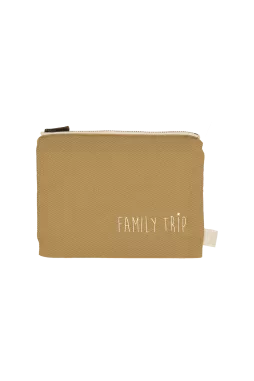 bolsillo - portapasaporte personalizado con cremallera liso y de algodón