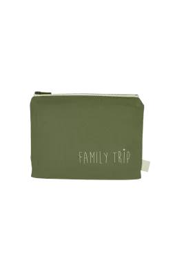 bolsillo - portapasaporte personalizado con cremallera liso y de algodón