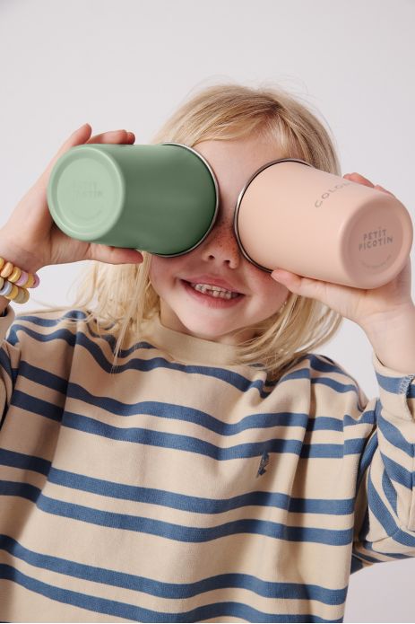 Vaso infantil de acero inoxidable personalizable