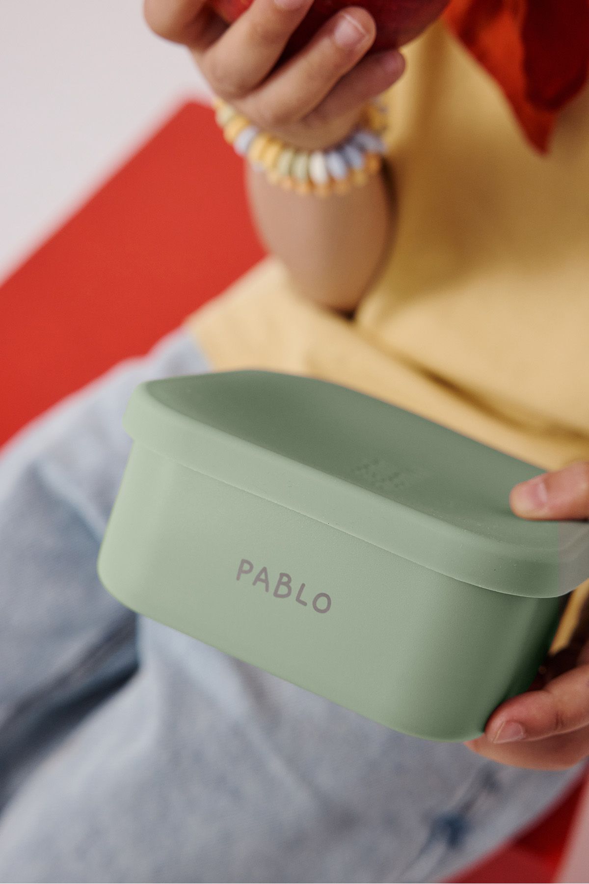 bonita caja de merienda personalizable para niños
