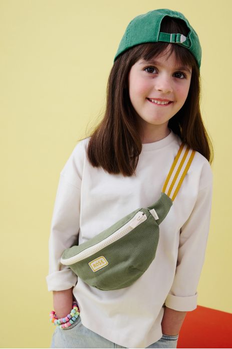 riñonera personalizada para niños a rayas y lisa
