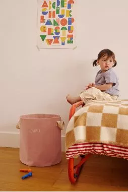 gran cesta de almacenamiento personalizada decoración habitación infantil