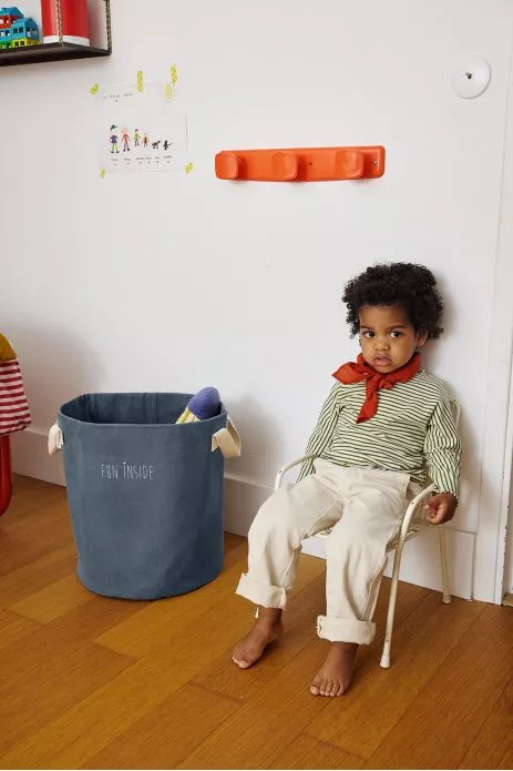 gran cesta de almacenamiento personalizada decoración habitación infantil