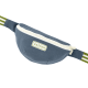 Mouse Blue - Olive striped
