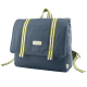 Mouse Blue - Olive striped