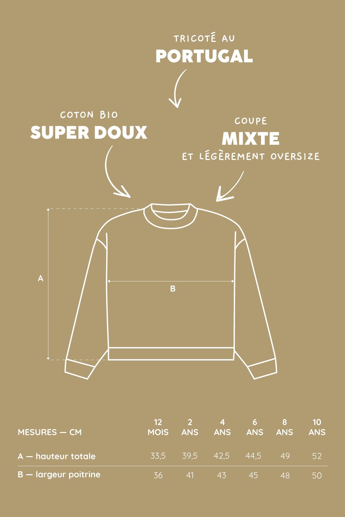 cute unisex plain cotton children's sweatshirt, personalizable
