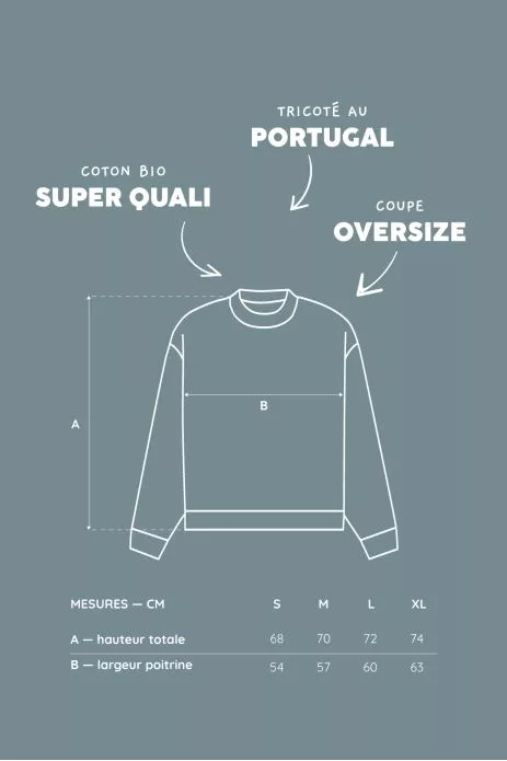 joli sweat coton homme personnalisable