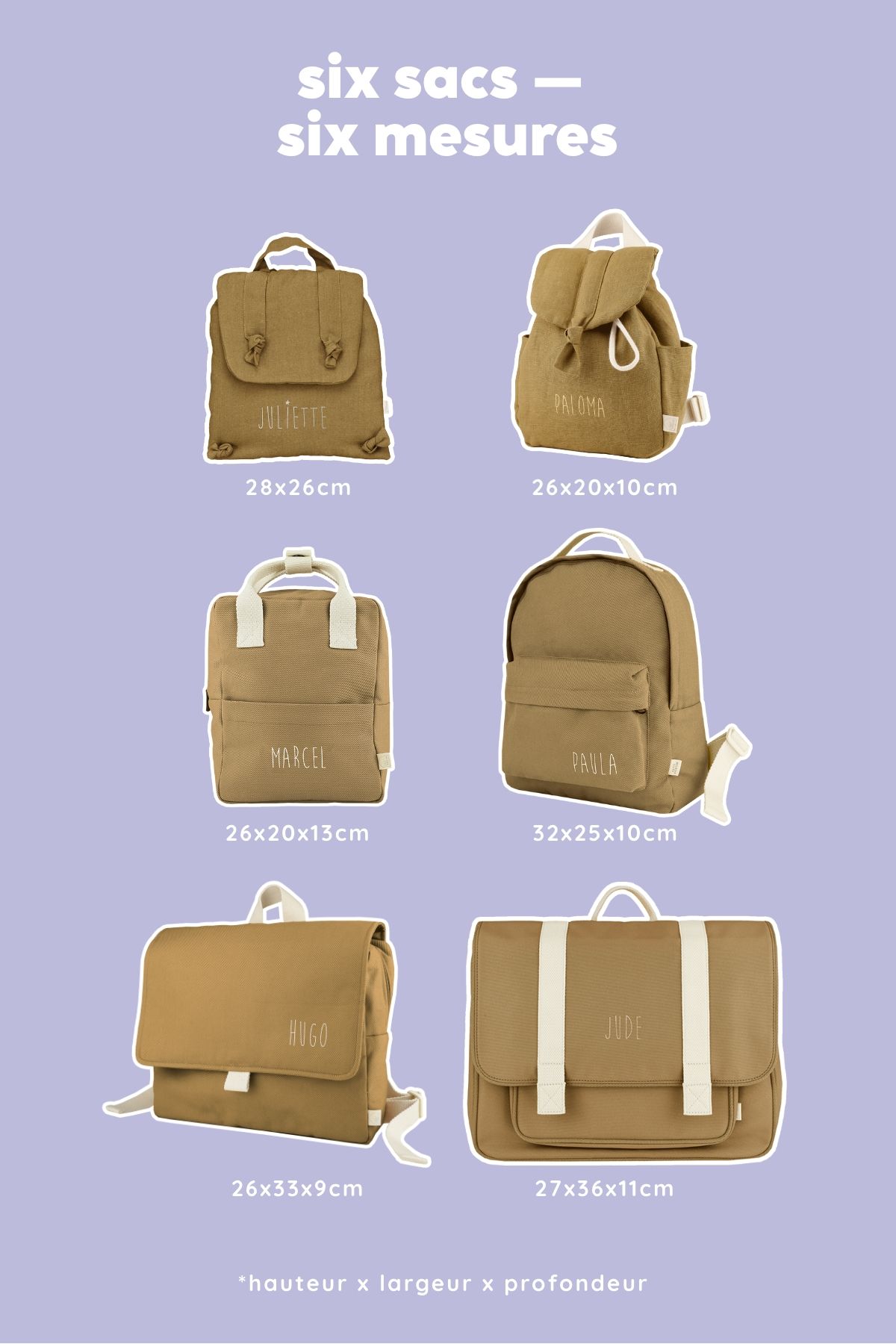 All petit picotin bags