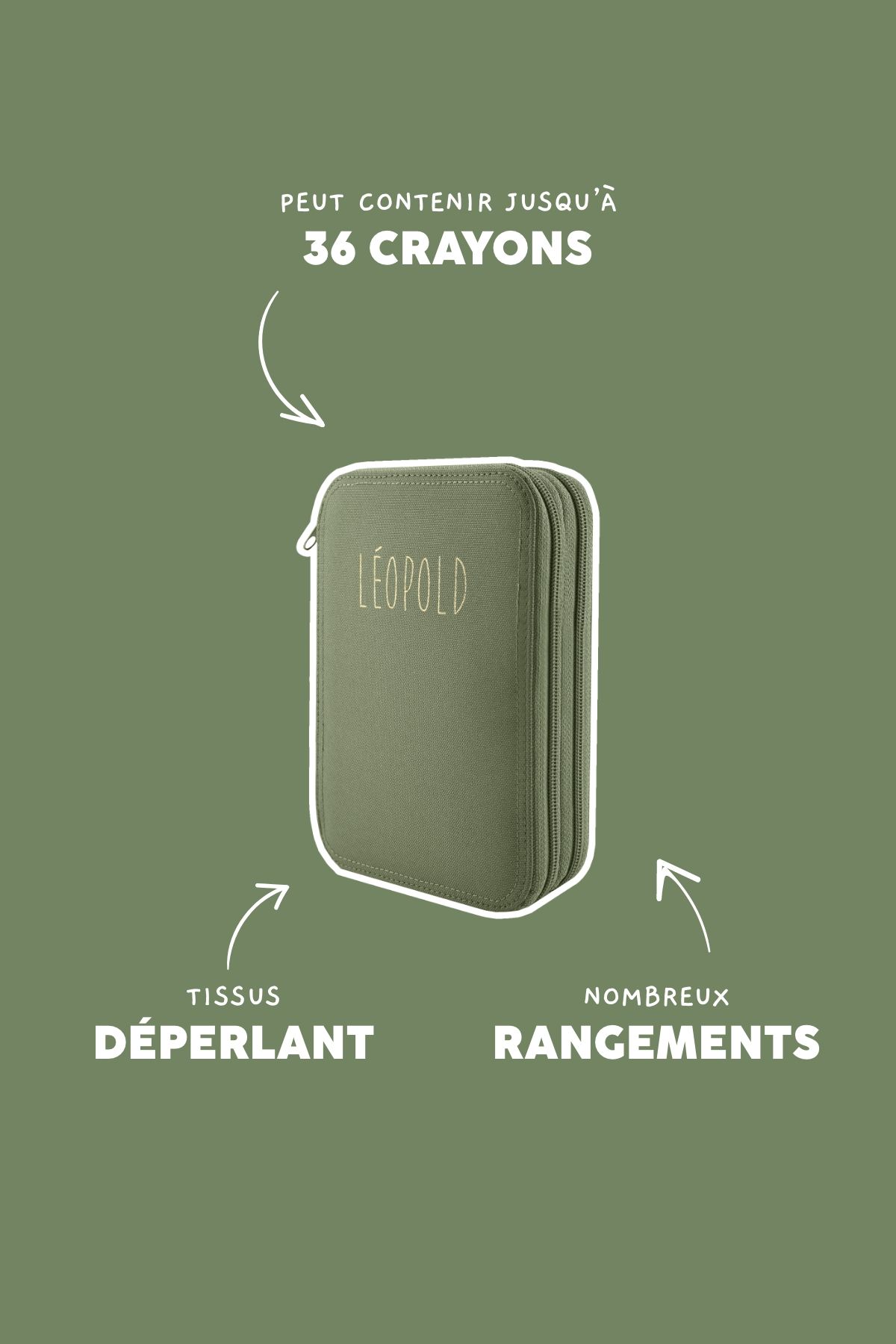 folding pencil case practical and customizable