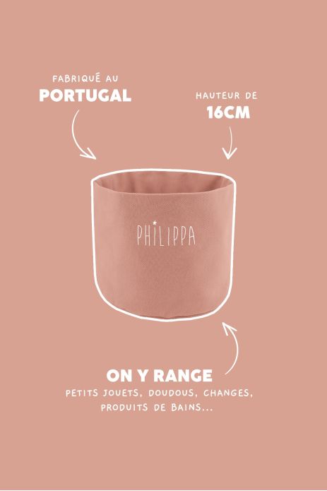 cesta de almacenamiento de algodón grueso personalizable