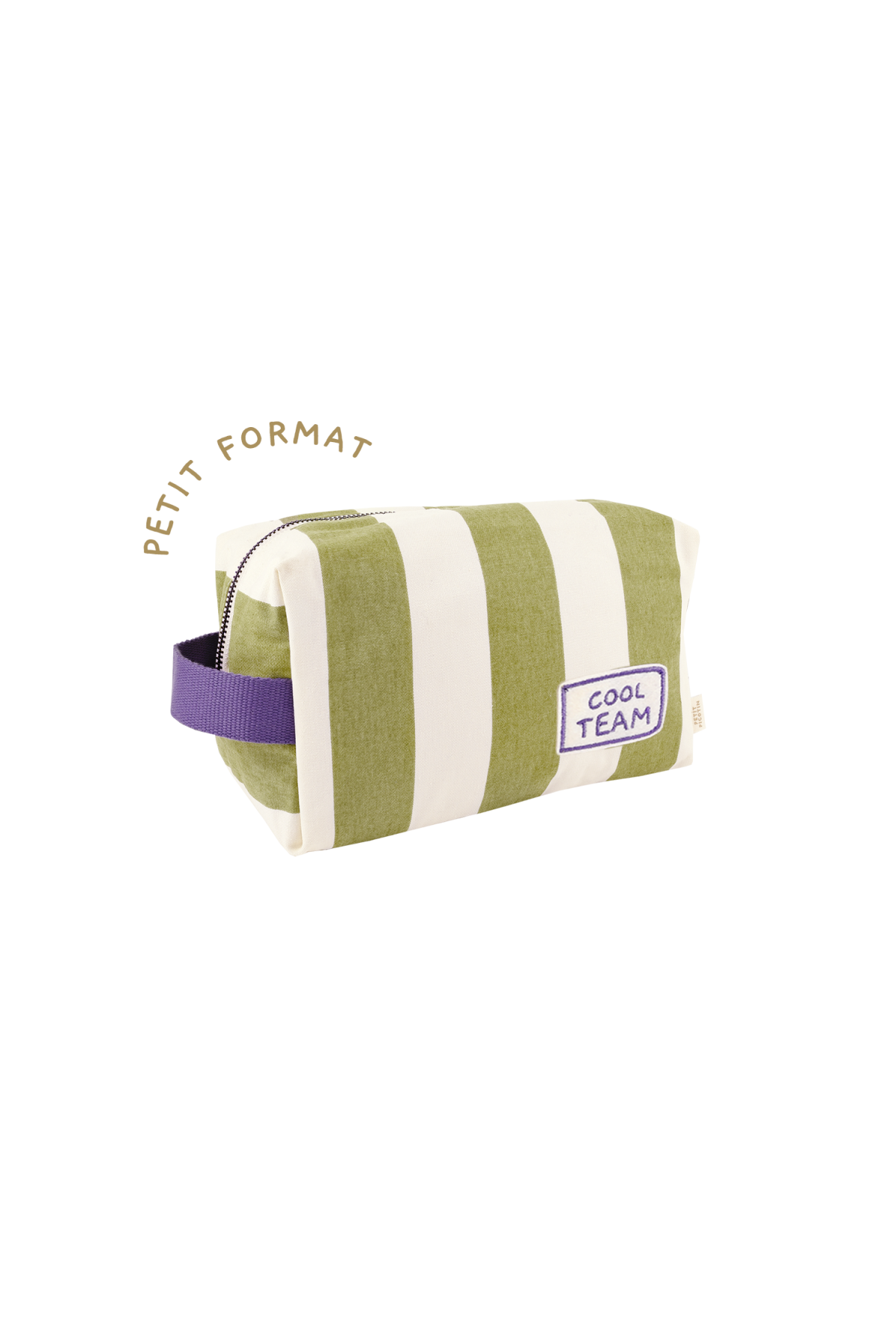 pequeño neceser a rayas personalizable