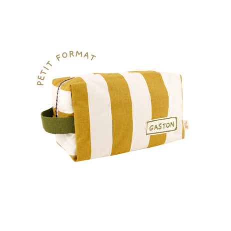neceser pequeño a rayas y personalizable