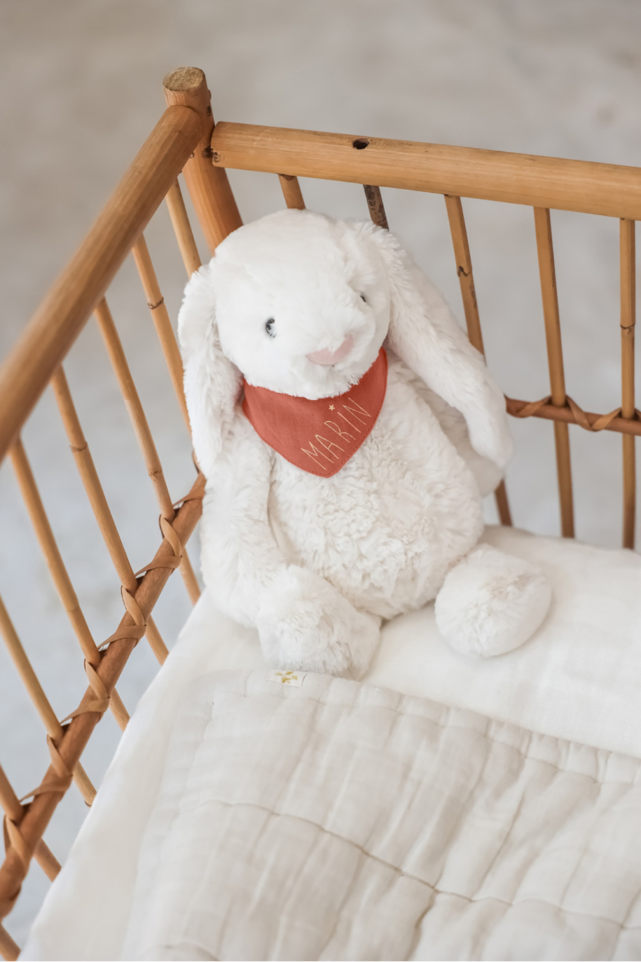 Patrick Rabbit Patrick the Rabbit, the super soft plush - Personalized comfort toy