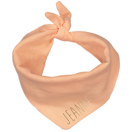 bonito pañuelo liso personalizable para peluche - muñeca