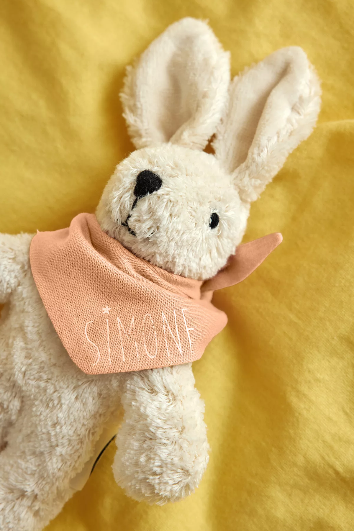peluche conejo con pañuelo personalizado