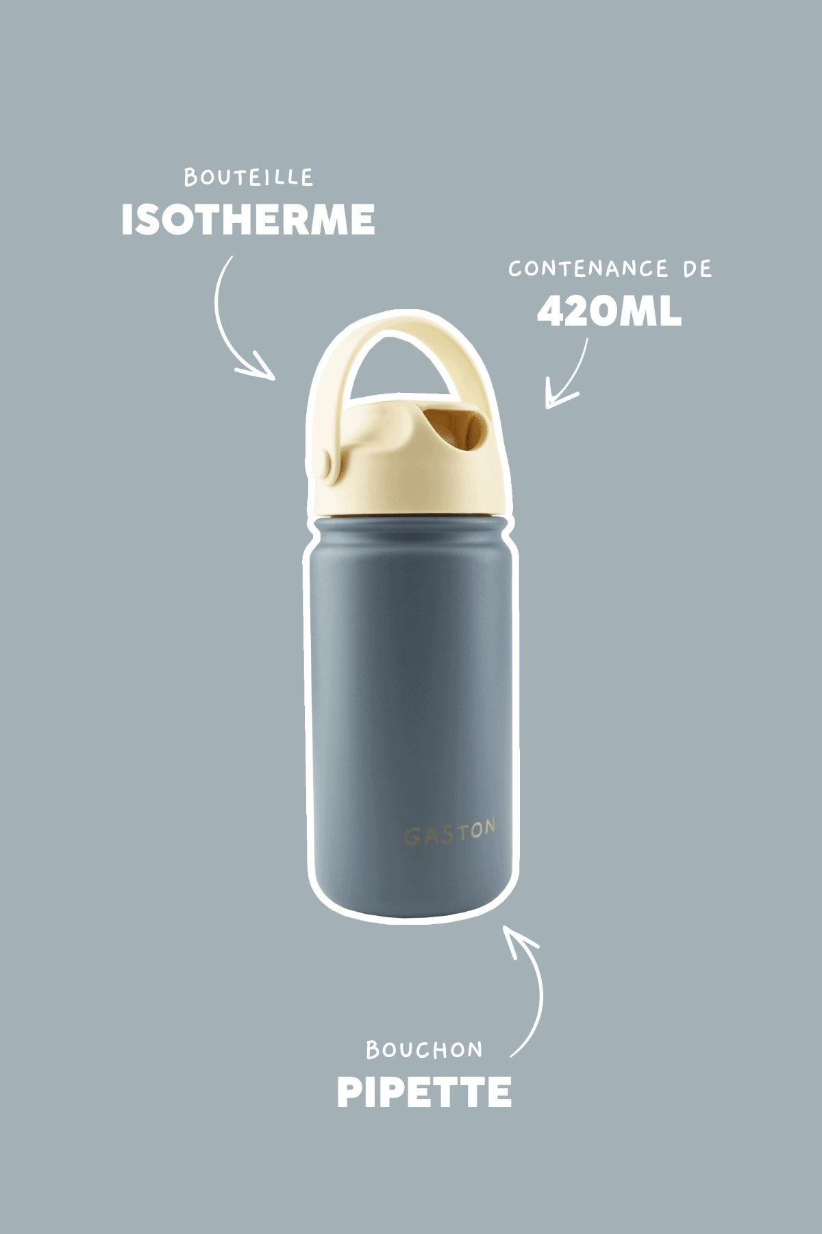 bonita botella de agua infantil personalizable